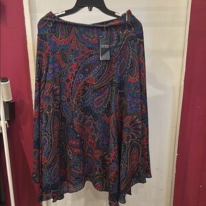 LAUREN RALPH LAUREN Paisley Print Skirt - Multicolor